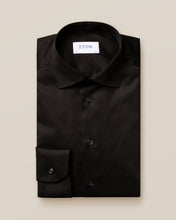 Load image into Gallery viewer, Eton- Black Signature Twill Shirt