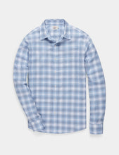 Load image into Gallery viewer, FAHERTY- Heathered Movement Shirt- Marina Plaid