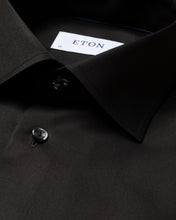 Load image into Gallery viewer, Eton- Black Signature Twill Shirt
