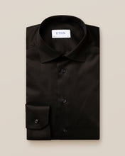 Load image into Gallery viewer, Eton- Black Signature Twill Shirt
