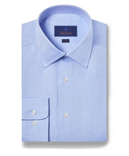 Load image into Gallery viewer, David Donahue- Royal Oxford Dress Shirt
