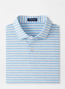 PETER MILLAR- Soul Performance Jersey Polo- Blue Bell