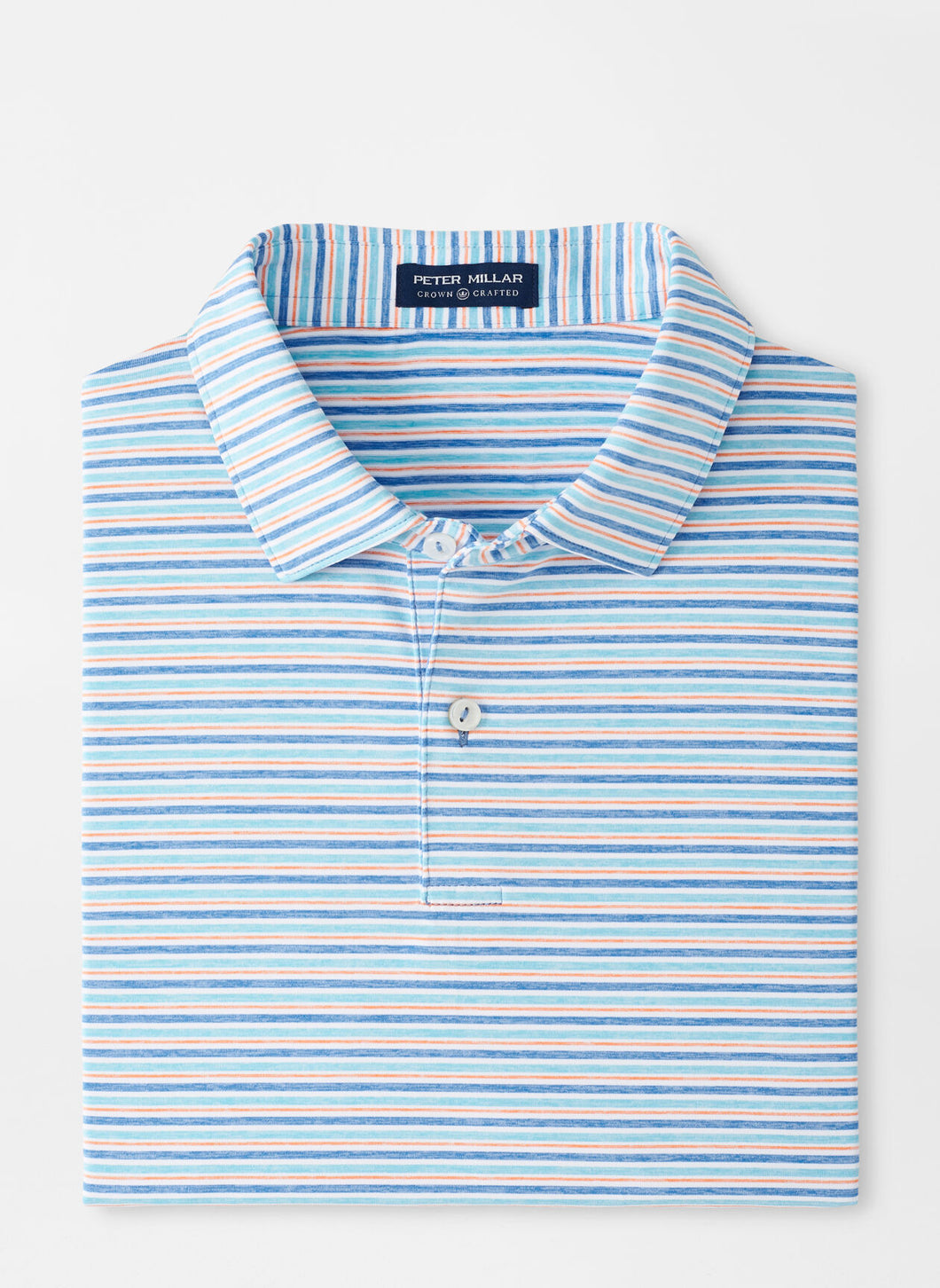 PETER MILLAR- Soul Performance Jersey Polo- Blue Bell