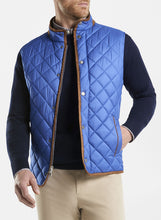 Load image into Gallery viewer, Peter Millar- Essex Quilted Travel Vest- York blue
