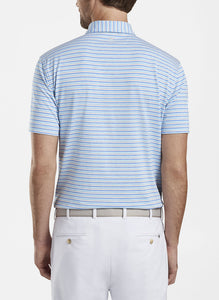 PETER MILLAR- Soul Performance Jersey Polo- Blue Bell