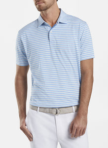 PETER MILLAR- Soul Performance Jersey Polo- Blue Bell