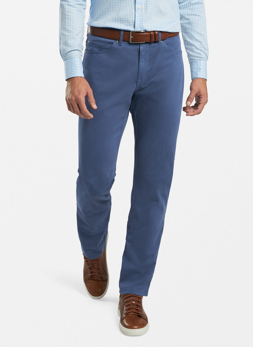 Peter Millar- Ultimate Sateen Five-Pocket Pant NAVY