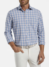 Load image into Gallery viewer, PETER MILLAR- Peterson Performance Poplin Sport Shirt- Crown Crafted
