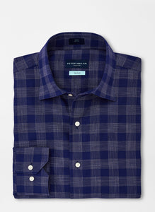 Blue Mussel Cotton Sport Shirt