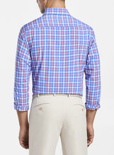 Load image into Gallery viewer, PETER MILLAR- Lane Performance Poplin Sport Shirt- Blue River
