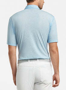 Peter Millar- performance polo- cottage blue