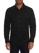 Load image into Gallery viewer, Robert Graham- ANDRETTI black long sleeve shirt
