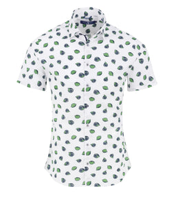 Stone Rose-LIME print shirt