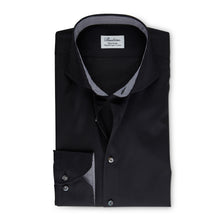 Load image into Gallery viewer, Fitted Body Shirt Black, Contrast
