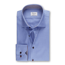 Load image into Gallery viewer, Textured Fitted Body Shirt With Contrast
