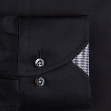 Load image into Gallery viewer, Fitted Body Shirt Black, Contrast

